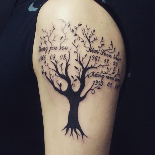 tatuaggio albero  103